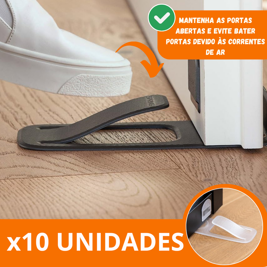 FIXADOR DE PORTAS ADESIVO - DOORGUARD™