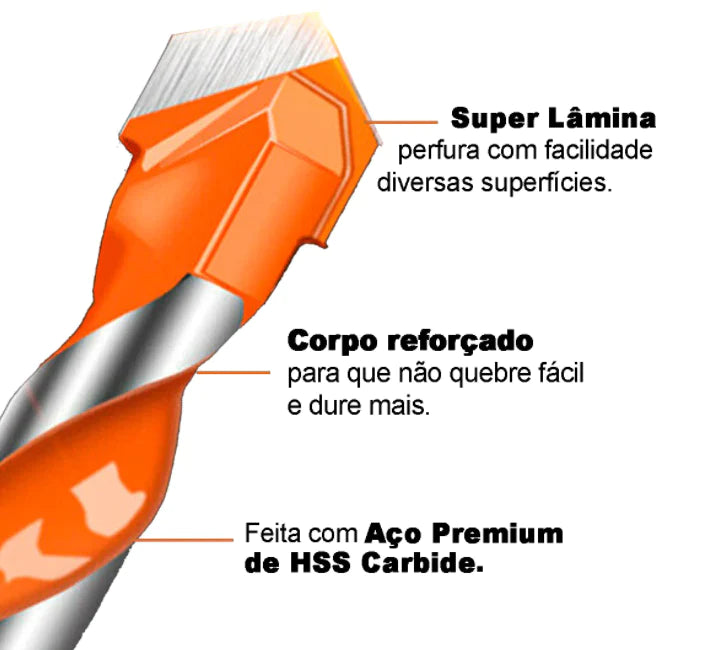 KIT PROFISSIONAL DE BROCAS MULTI SUPERFÍCIE - BROCKY™