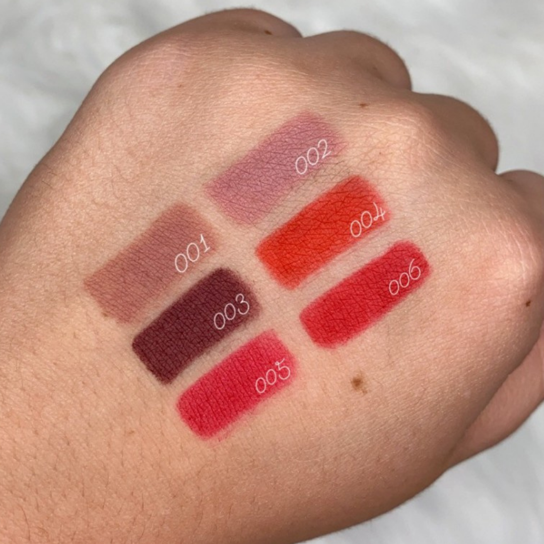 CHICCOLOR™ - Conjunto de 6 Lápis Delineador de Labios Retrácteis