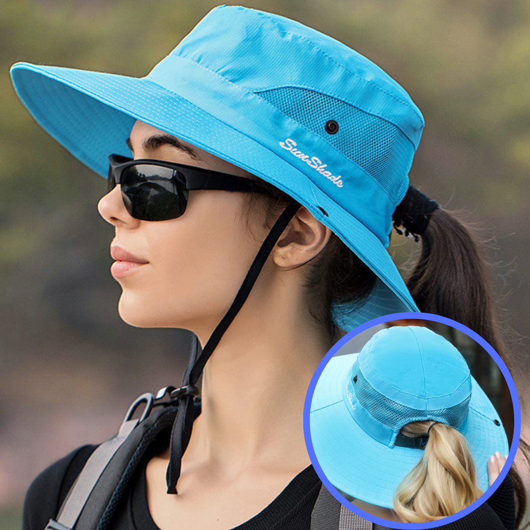 CHAPÉU DE PROTECÇÃO SOLAR DOBRÁVEL - SUNNY HAT™