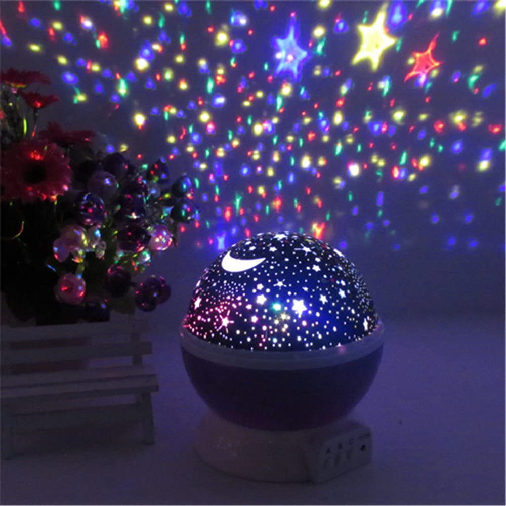 PROJECTOR DE ESTRELAS 360º PARA QUARTOS - STARLAMP™