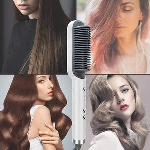 ESCOVA DE ALISAMENTO DE CABELO 2 EM 1 - PRO STYLER™