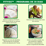 ADESIVOS DESINTOXICANTES + ACELERADOR DO METABOLISMO FÓRMULA NATURAL - FITYOU™️