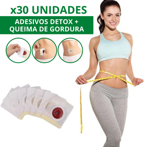 ADESIVOS DESINTOXICANTES + ACELERADOR DO METABOLISMO FÓRMULA NATURAL - FITYOU™️