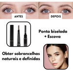 EasyBrow® - Pacote de 3 Lápis para sobrancelhas com pincel de mistura