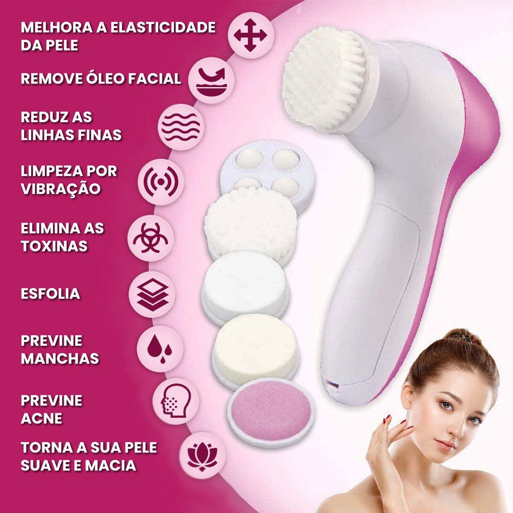 KIT de Limpeza Facial 5em1 - AllBeauty™