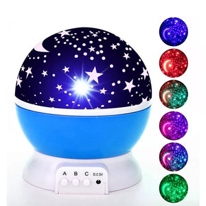 PROJECTOR DE ESTRELAS 360º PARA QUARTOS - STARLAMP™